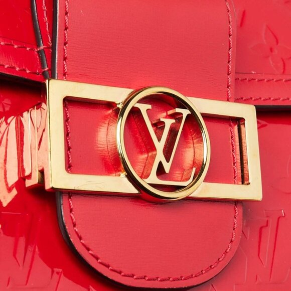 Louis Vuitton Cerise Monogram Vernis Dauphine Mini Bag - Picture 9 of 12